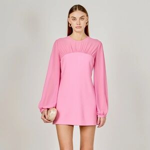 Endless Rose Pink Long-Sleeve Mini Dress